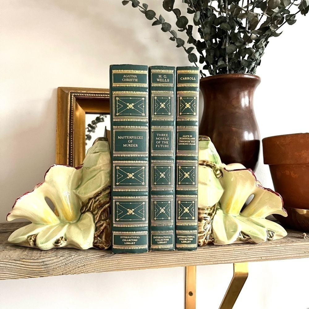 Rare McCoy Lily book ends - Picture 3 of 8